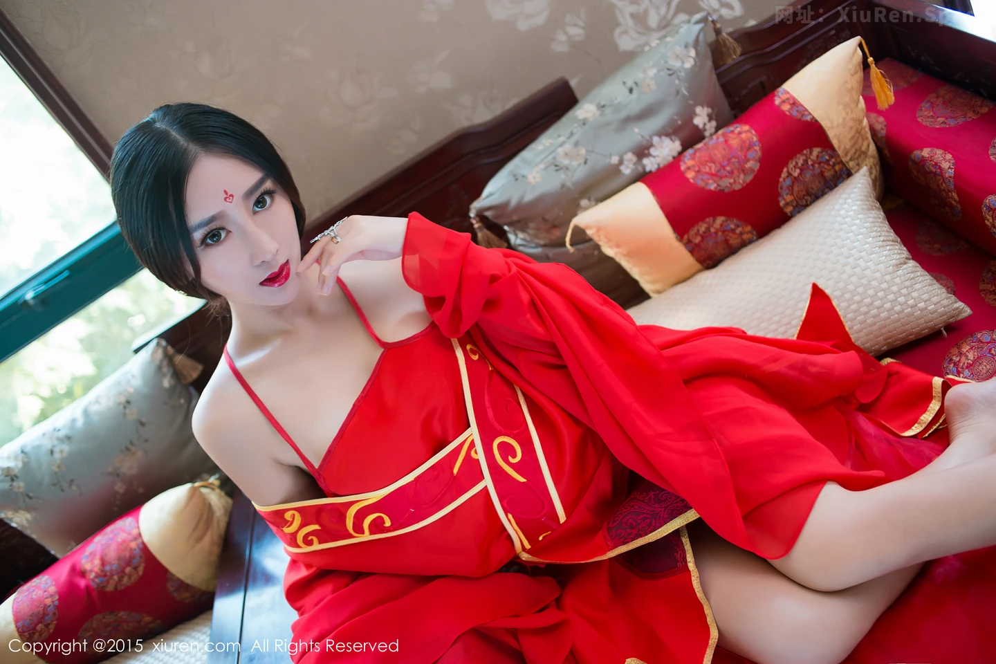 图片[4]-[XiuRen秀人网]VOL.382 嫩模邹晶晶《花千骨魔化》COS七夕福利红色小内裤诱惑写真57P-秀人网官方网站
